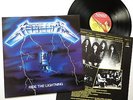METALLICA - Ride the Lightning LP 1984 - Original MFN 27