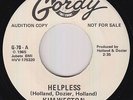 Northern Soul Motown 45 - Kim Weston - Helpless - Gordy - VG+ mp3 - repro