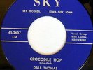 DALE THOMAS: Crocodile Hop / Don't Wait 45 Rockabilly