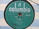 THE SHADOWS - APACHE / QUARTERMASTER'S STORES - SOUTH AFRICAN 78 RPM AFRICA