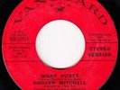 70s Soul 45 - Grover Mitchell - What Hurts - Vanguard - mp3 - promo