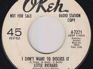Northern Soul 45 - Little Richard - I Don't Want To Discuss It - Okeh - mp3
