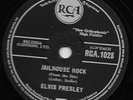ELVIS PRESLEY  78 rpm  Jailhouse Rock / Treat Me Nice UK-RCA 1028  E