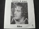 FRANCESCO DE GREGORI   Alice / i musicanti   45giri
