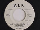 MICKEY MCCULLERS: Who You Gonna Run To / Same Old Story 45 (dj, sm tol) rare So