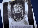 LIMITED 100 KATE MOSS by CHUCK CLOSE ART COVER 7 KUTTER 7