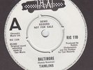 TAMLINS - BALTIMORE - TAXI RECORDS SLY AND ROBBIE DEMO UK MINT REGGAE UK