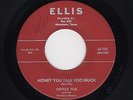 '59 W Txs Rockabilly ORVILLE FOX Honey You Talk Too Much ELLIS 101 VG+ HEAR