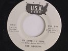 SHADOWS: My Love Is Gone / No Other Love 45 (dj) rare Soul