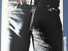 ORIGINAL 1971 ANDY WARHOL COVER THE ROLLING STONES STICKY FINGERS VINYL LP EX+
