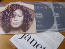 JANET JACKSON JANET 1993 w/INSERT EX KOREA 2 VINYL LP 12