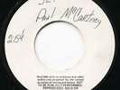 PAUL MCCARTNEY & WINGS JET 1973 ORIGINAL APPLE TEST PRESS 45 ? HANDWRITTEN LABEL