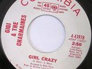 GIGI & THE CHARMAINES Guilty bw Girl Crazy 45 EX NORTHERN SOUL WL PROMO COLUMBIA