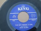 Vintage 45 Junior McCants The Boy Needs A Girl/Help My Love On King 6076