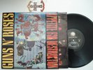 GUNS N' ROSES Appetite For Destruction GEFFEN Original BANNED LP w/Inner Sticker