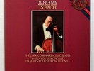 YO-YO MA - JS BACH the 6 suites for cello solo CBS 3xLPs box