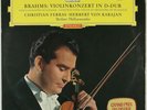 FERRAS KARAJAN BRAHMS VIOLIN CONCERTO DGG ED.1 RED STEREO TULIP SLPM 138930 NM