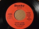 AL MASON Bunky AK2587 GOOD LOVIN / COLOR HER WOMAN  RARE MODERN SOUL  -Listen