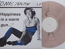 Sonic Youth - Happiness Is A Warm Gun LP CLEAR VINYL Rare Tracks Comp Noise Rock