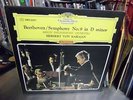 Herbert Von Karajan Symphony No. 9 Japan Import LP DGG Records EX [Red Tulip]