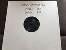 Rarest Kiss animalize LP UK Test Pressing Off Center Label Unique NO RESERVE