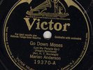 130c.  Marian Anderson - Go Down Moses & Heav'n, Heav'n - Victor 19370 (1923)