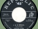 CHRISTINE KITTRELL L & N Special / I'll Help You Baby 45rpm Republic 1953