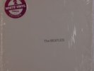 THE BEATLES: White Album 2x COLORED WHITE VINYL w/ POSTER Capitol USA LP NM-