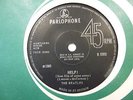 HELP  THE BEATLES  NR MINT UK SOLID CENTRE ORIGINAL PARLOPHONE RIM 