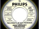 JOHN GREGORY STREETS OF SAN FRANCISCO & CANNON TV 1976 FUNK DJ 45 ? PAT WILLIAMS