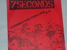 7 Seconds Committed for Life EP 33 1/3 RPM L-13909 Squirtdown Records 7