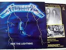 METALLICA - RIDE THE LIGHTNING  LP  UK  1984