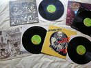 JETHRO TULL X 4 LP - Stand up (pop-up sl.), Warchild, Minstrel gallery, Too old.