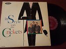 THE CRICKETS IN STYLE NO BUDDY HOLLY CORAL CRL 57320 I FOUGHT THE LAW