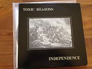 Toxic Reasons - Independence LP 1982 Ohio 2nd Press Hardcore Punk Mint