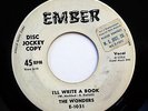 WONDERS 45 I'll write a book / Hey senorita EMBER (DJ) Doowop  w4622