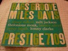 JAZZ MILES DAVIS Bag's Groove Prestige 7109 2ndPress DGMONO RVG 203 Washgton Ave