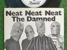 DAMNED 7” Neat Neat 1977 orig DELGA TEXT with GLOSSY sleeve STIFF BUY 10 punk