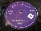 DANDY Rudy A Message To You SKA BEAT Reggae/ska VG+