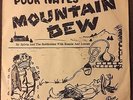 RARE CUCA PICTURE SLEEVE 45 RECORD POOR NATES MOUNTAIN DEW SYLVIA SADDLELITES