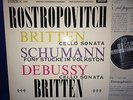 SXL 2298 WBg ED1 *ROSTROPOVICH* BRITTEN /SCHUMANN /DEBUSSY CELLO SONATAS* NM