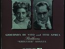 ALP 1319 De Vito (v) Aprea (p) Beethoven Kreutzer Sonata