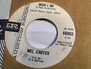 NORTHERN SOUL PROMO 45/ MEL CARTER  