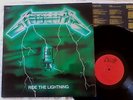 METALLICA ride the lightning french green cover SB18026 first pressing
