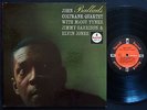 JOHN COLTRANE QUARTET Ballads LP IMPULSE A-32 Orig US 1963 JAZZ MONO McCoy Tyner