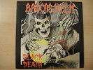 LP BROCAS HELM -- Black Death, Gargoyle Records 1988, 13-8801
