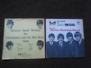 2 RARE BEATLES CHRISTMAS FAN CLUB flexis 1963/1964 VG+ to EX
