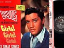 ELVIS PRESLEY Girls Girls Girls STEREO LP super clean ORIG