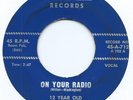 R&B / DOO WOP 45 - 12 YEAR OLD RICHARD LANHAM 