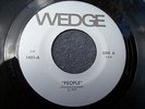 1975 BALTIMORE ROCK--ORANGE WEDGE--PEOPLE / DREAM--WEDGE 1451--PRIVATE PRESSING